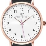 Wristology 19 Options - Maxi Numbers Watch, Silicone Band - Interchangeable Silicone Strap - Easy to Read Analog Face with Second Hand for Women, Men, Nurses, Teachers, Seniors, EMT Olivia